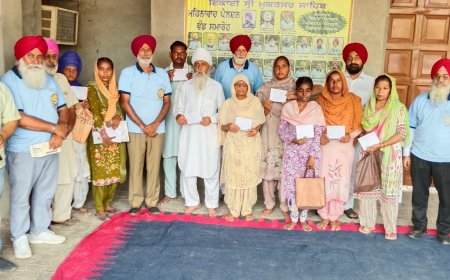 ਡਾ. ਐੱਸ.ਪੀ ਸਿੰਘ ਓਬਰਾਏ ਵੱਲੋਂ ਲੋੜਵੰਦ ਮਰੀਜਾਂ ਨੂੰ ਦਵਾਈਆਂ ਲਈ ਦਿੱਤੀ ਵਿੱਤੀ ਸਹਾਇਤਾ ਰਾਸ਼ੀ