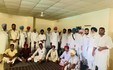 ਸ਼੍ਰੀ ਮੁਕਤਸਰ ਸਾਹਿਬ ਵਿੱਚ ਪੰਜਾਬ ਨੰਬਰਦਾਰ ਐਸੋਸੀਏਸ਼ਨ ਗਾਲਿਬ ਗਰੁੱਪ ਦੀ ਹੋਈ ਮੀਟਿੰਗ