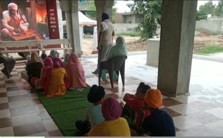 ਸ਼੍ਰੀ ਗੁਰੂ ਰਵਿਦਾਸ ਜੀ ਦੇ 650ਵੇਂ ਪ੍ਰਕਾਸ਼ ਪੁਰਬ ਨੂੰ ਸਮਰਪਿਤ ਦਸਤਾਵੇਜੀ ਫਿਲਮ ਦਾ ਕੀਤਾ ਗਿਆ ਪ੍ਰਦਰਸ਼ਨ