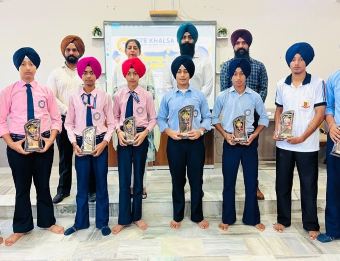 ਜੀ.ਟੀ.ਬੀ ਖਾਲਸਾ ਪਬਲਿਕ ਸਕੂਲ ਮਲੋਟ ਵਿਖੇ ਕਰਵਾਇਆ ਗਿਆ 'ਵਿਰਾਸਤ-ਏ-ਦਸਤਾਰ' ਮੁਕਾਬਲਾ