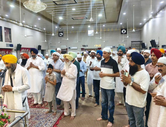 ਸੁਖਬੀਰ ਸਿੰਘ ਬਾਦਲ ਦੀ ਤੰਦਰੁਸਤੀ ਅਤੇ ਚੜ੍ਹਦੀਕਲਾ ਲਈ ਹਰਪ੍ਰੀਤ ਸਿੰਘ ਕੋਟਭਾਈ ਤੇ ਸਮੂਹ ਸੰਗਤਾਂ ਨੇ ਗੁਰਦੁਆਰਾ ਭਾਈ ਜਗਤਾ ਜੀ ਵਿਖੇ ਕੀਤੀ ਅਰਦਾਸ