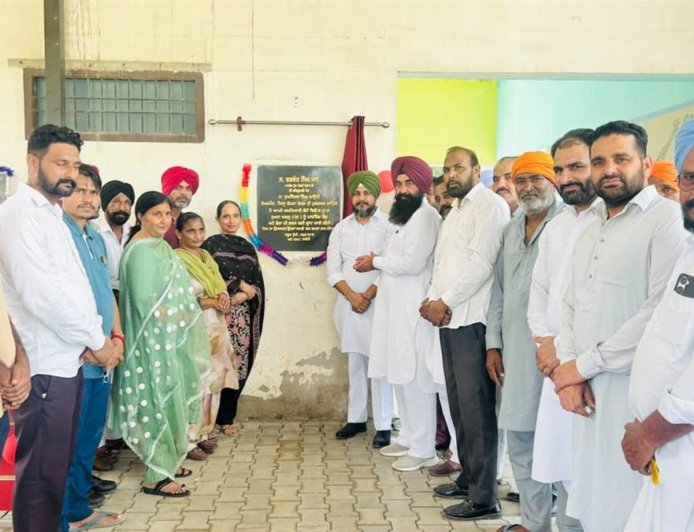 ਸੁਖਣਾ ਅਬਲੂ ਦੇ ਸਰਕਾਰੀ ਸਕੂਲ ਨੂੰ ਮਿਲੀ 5.50 ਲੱਖ ਦੀ ਲਾਗਤ ਨਾਲ ਨਵੀਂ ਰਸੋਈ ਤੇ ਕਿਚਨ ਸ਼ੈੱਡ ਦੀ ਸਹੂਲਤ