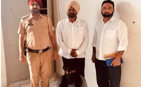 ਸ਼੍ਰੀ ਮੁਕਤਸਰ ਸਾਹਿਬ ਪੁਲਿਸ ਵੱਲੋਂ ਪੀ.ਓ ਭਗੌੜਾ ਮੁਲਜ਼ਮ ਕਾਬੂ