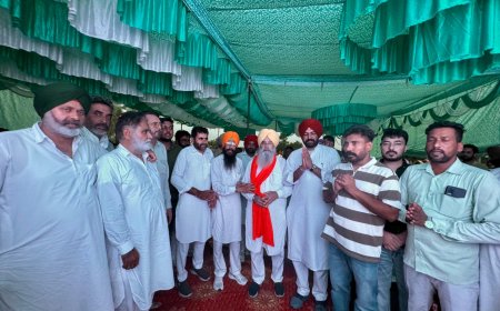 ਕੈਬਨਿਟ ਮੰਤਰੀ ਗੁਰਮੀਤ ਸਿੰਘ ਖੁੱਡੀਆਂ ਨੇ ਪਿੰਡ ਸਹਿਣਾ ਖੇੜਾ ਵਿਖੇ 24.86 ਲੱਖ ਰੁਪਏ ਦੀ ਲਾਗਤ ਨਾਲ ਖੇਡ ਗਰਾਊਂਡ ਦਾ ਕੀਤਾ ਉਦਘਾਟਨ
