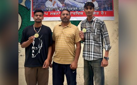 ਸੂਬਾ ਪੱਧਰੀ ਕਰਾਟੇ ਟੂਰਨਾਮੈਂਟ ਵਿੱਚ ਗੁਰਮੀਤ ਕਰਾਟੇ ਅਕੈਡਮੀ ਮਲੌਟ ਨੇ ਜਿੱਤੇ 2 ਬਰੌਂਜ ਮੈਡਲ