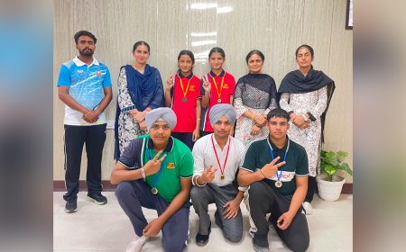 Apple International School ਦੇ ਖਿਡਾਰੀਆਂ ਨੇ 70ਵੀਂ ਪੰਜਾਬ ਸਕੂਲ ਜ਼ੋਨਲ ਐਥਲੈਟਿਕ ਚੈਂਪੀਅਨਸ਼ਿਪ ਵਿੱਚ ਮਾਰੀਆਂ ਮੱਲ੍ਹਾਂ