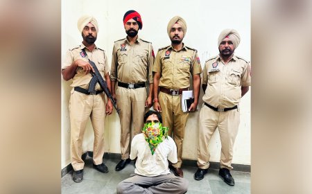 ਥਾਣਾ ਲੰਬੀ ਪੁਲਿਸ ਵੱਲੋਂ 10 ਗ੍ਰਾਮ ਹੈਰੋਇਨ, 30 ਬੋਰ ਪਿਸਟਲ ਤੇ 9 ਜਿੰਦਾ ਰੌਂਦਾਂ ਸਮੇਤ ਵਿਅਕਤੀ ਕਾਬੂ