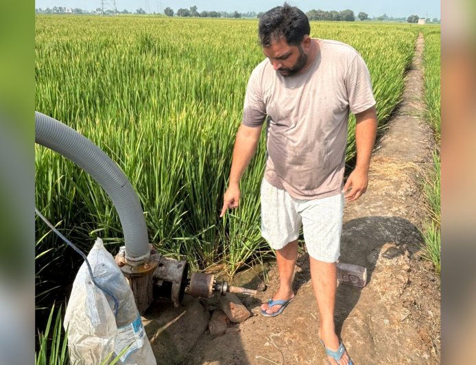 ਮਲੋਟ ਨੇੜਲੇ ਪਿੰਡ ਮਿੱਡਾ ਦੇ ਖੇਤਾਂ ਵਿੱਚੋਂ ਮੋਟਰ ਚੋਰੀ, ਇੱਕੋ ਖੇਤ ਵਿੱਚ ਤੀਜੀ ਘਟਨਾ