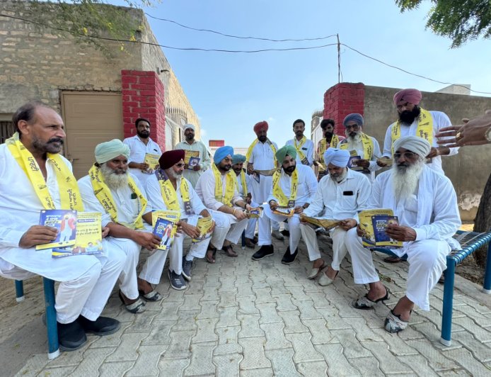ਲੰਬੀ ਹਲਕੇ ਦੇ ਪਿੰਡ ਭਾਗੂ ਵਿਖੇ ‘ਮਾਨ ਦੇ ਮੁਨਾਫੇ’ ਮੁਹਿੰਮ ਦੀ ਸ਼ੁਰੂਆਤ