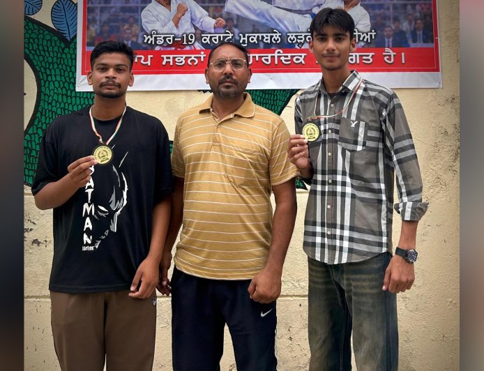 ਸੂਬਾ ਪੱਧਰੀ ਕਰਾਟੇ ਟੂਰਨਾਮੈਂਟ ਵਿੱਚ ਗੁਰਮੀਤ ਕਰਾਟੇ ਅਕੈਡਮੀ ਮਲੌਟ ਨੇ ਜਿੱਤੇ 2 ਬਰੌਂਜ ਮੈਡਲ
