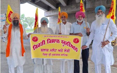 ਕਣਕ ਦੇ ਭਾਅ 'ਚ ਮਾਮੂਲੀ ਵਾਧਾ ਕਰਕੇ ਕੇਂਦਰ ਸਰਕਾਰ ਨੇ ਕਿਸਾਨਾਂ ਨਾਲ ਕੀਤਾ ਮਜ਼ਾਕ- ਜਰਨੈਲ ਸਿੰਘ ਸੰਧੂ (ਪ੍ਰਧਾਨ ਬਲਾਕ ਮਲੋਟ ਅਤੇ ਲੰਬੀ)
