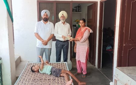 ਸ਼੍ਰੀ ਮੁਕਤਸਰ ਸਾਹਿਬ ‘ਚ ਸਰਬੱਤ ਦਾ ਭਲਾ ਚੈਰੀਟੇਬਲ ਟਰੱਸਟ ਨੇ ਅਪਾਹਜ ਅਤੇ ਅਧਰੰਗ ਤੋ ਪੀੜ੍ਹਿਤ ਮਾਂ ਦੀ ਫੜੀ ਲੰਮੇ ਸਮੇਂ ਲਈ ਬਾਂਹ