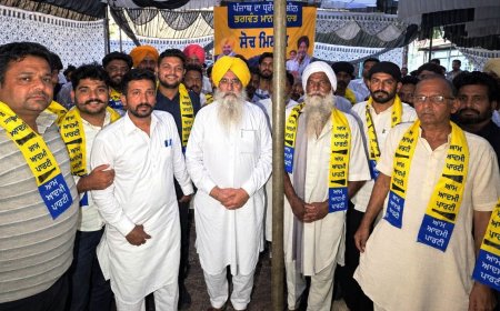 ਮੰਡੀ ਕਿਲਿਆਂਵਾਲੀ ਵਿੱਚ ਅਕਾਲੀ ਦਲ ਨੂੰ ਝਟਕਾ, ਸਾਬਕਾ ਸਰਪੰਚ ਦੇ ਪਰਿਵਾਰ ਸਮੇਤ ਦਰਜਨ ਪਰਿਵਾਰ ਆਪ ‘ਚ ਸ਼ਾਮਿਲ