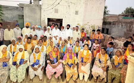 ਪਿੰਡ ਰੁਪਾਣਾ ‘ਚ ਆਪ ਨੂੰ ਝਟਕਾ, ਹਰਪ੍ਰੀਤ ਸਿੰਘ ਕੋਟਭਾਈ ਦੀ ਅਗਵਾਈ ’ਚ ਦਰਜਨਾਂ ਪਰਿਵਾਰ ਅਕਾਲੀ ਦਲ ’ਚ ਸ਼ਾਮਿਲ