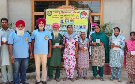ਸ਼੍ਰੀ ਮੁਕਤਸਰ ਸਾਹਿਬ ਵਿੱਚ ਸਰਬੱਤ ਦਾ ਭਲਾ ਚੈਰੀਟੇਬਲ ਟਰੱਸਟ ਨੇ ਲੋੜਵੰਦ ਮਰੀਜ਼ਾਂ ਦੀ ਫੜੀ ਬਾਂਹ