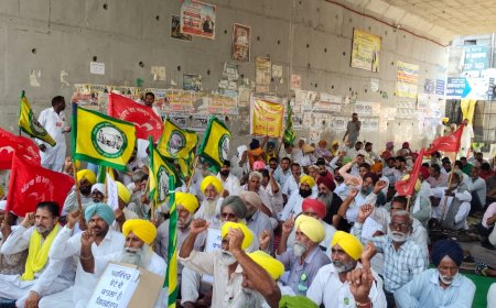 ਪੰਜਾਬ ਬੰਦ ਦੌਰਾਨ ਕਿਸਾਨਾਂ ਮਜ਼ਦੂਰਾਂ ਤੇ ਆਰ.ਐਮ.ਪੀ ਡਾਕਟਰਾਂ ਵੱਲੋਂ ਲੰਬੀ ‘ਚ ਰੋਹ ਭਰਪੂਰ ਪ੍ਰਦਰਸ਼ਨ