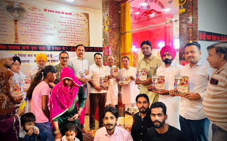 ਮਲੋਟ ਵਿਖੇ ਸ਼੍ਰੀ ਸ਼ਿਆਮ ਮਹਾਉਤਸਵ ਏਕਾਦਸ਼ੀ ਸੰਕੀਰਤਨ ਸ਼ਰਧਾ ਤੇ ਉਤਸ਼ਾਹ ਨਾਲ ਮਨਾਇਆ