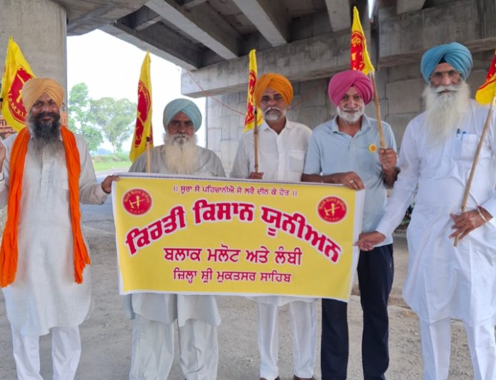 ਕਣਕ ਦੇ ਭਾਅ 'ਚ ਮਾਮੂਲੀ ਵਾਧਾ ਕਰਕੇ ਕੇਂਦਰ ਸਰਕਾਰ ਨੇ ਕਿਸਾਨਾਂ ਨਾਲ ਕੀਤਾ ਮਜ਼ਾਕ- ਜਰਨੈਲ ਸਿੰਘ ਸੰਧੂ (ਪ੍ਰਧਾਨ ਬਲਾਕ ਮਲੋਟ ਅਤੇ ਲੰਬੀ)