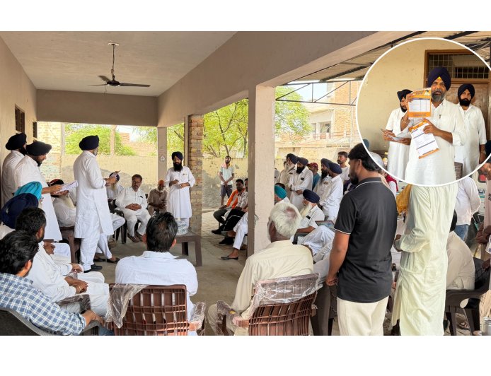 ਹਰਪ੍ਰੀਤ ਸਿੰਘ ਕੋਟਭਾਈ ਵੱਲੋਂ ਲੱਖੇਵਾਲੀ ਵਿਖੇ ‘ਡੋਰ ਟੂ ਡੋਰ’ ਮੁਹਿੰਮ ਦੀ ਜ਼ੋਰਦਾਰ ਸ਼ੁਰੂਆਤ