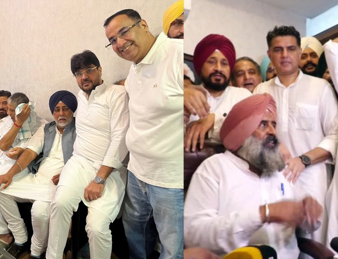 ਕਾਂਗਰਸ ਪ੍ਰਧਾਨ ਦੀ ਤਾਜਪੋਸ਼ੀ ਸਮਾਗਮ ਵਿੱਚ ਹਲਕਾ ਲੰਬੀ ਤੋਂ ਰਾਣਾ ਚਾਹਲ ਦੀ ਅਗਵਾਈ ਵਿੱਚ ਵਰਕਰਾਂ ਵੱਲੋਂ ਸ਼ਮੂਲੀਅਤ